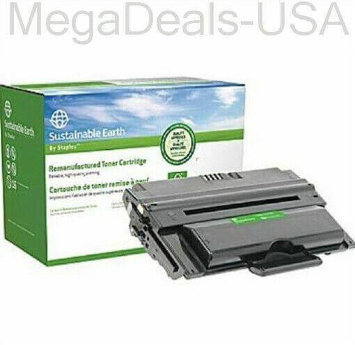 Sustainable Earth black laser toner cartridge HP 96A C4096A with packaging