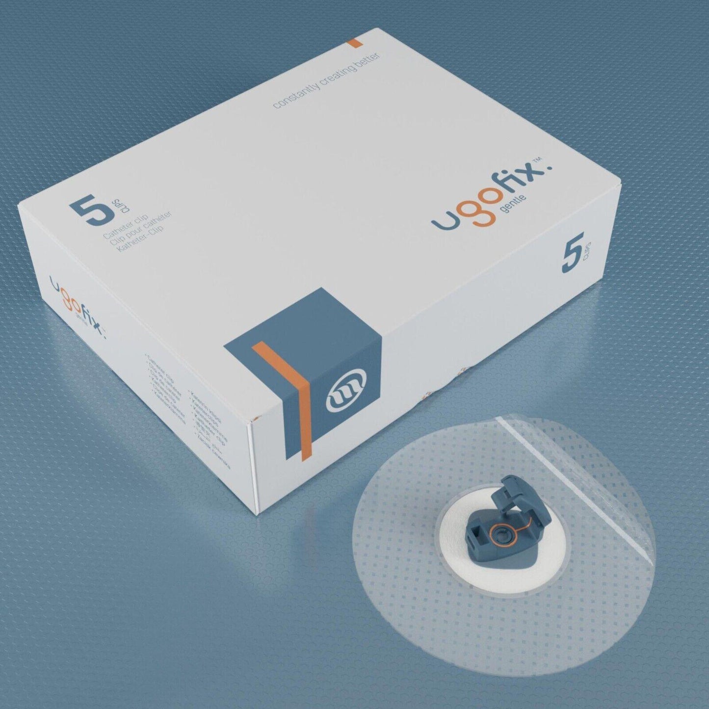 Ugo Fix Gentle Catheter Fixation Clips - Box of 5 - Australian Empire Shop