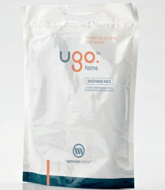 Ugo Home 1C Discharge Pack 1C-5cm-500ml-Lever tap Urine Drainage Bags - Australian Empire Shop