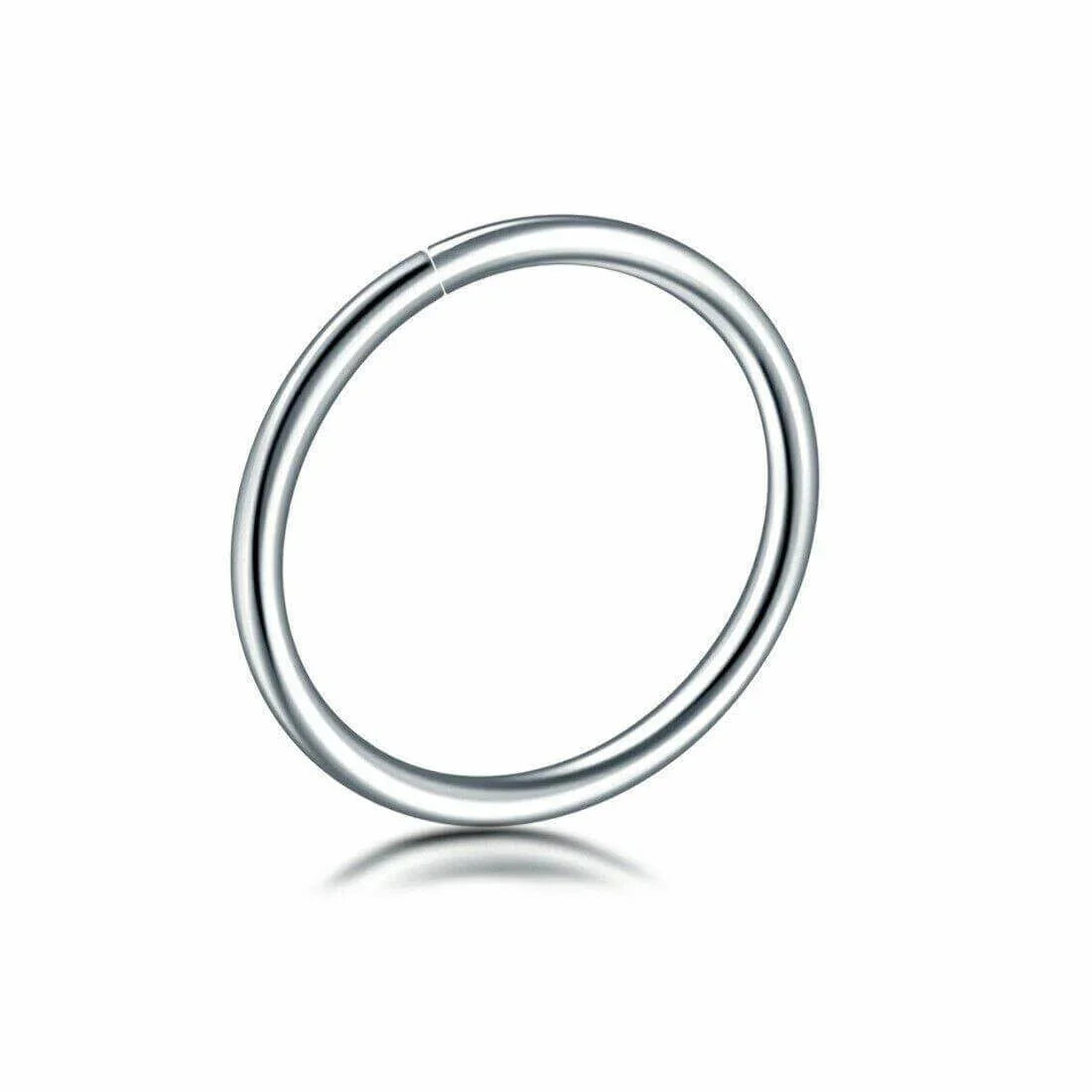 Unisex Small Fake Nose Ring Ear Lip Body Piercing Jewellery Silver Gold Black AU - Australian Empire Shop