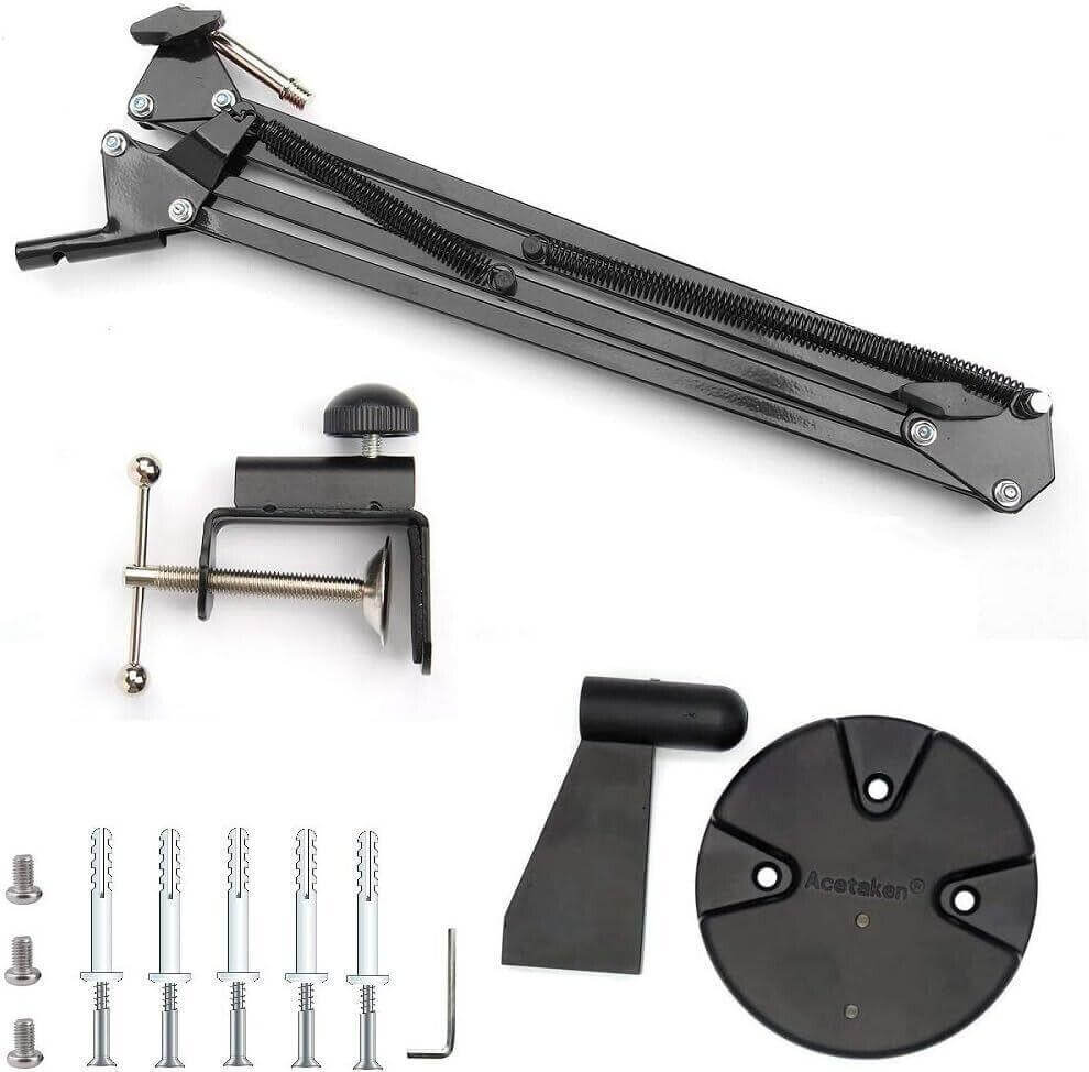 Webcam Stand Kit, 2in1 Wall Mount and Clamp Arm Holder for Logitech C920 C920s C - Australian Empire Shop