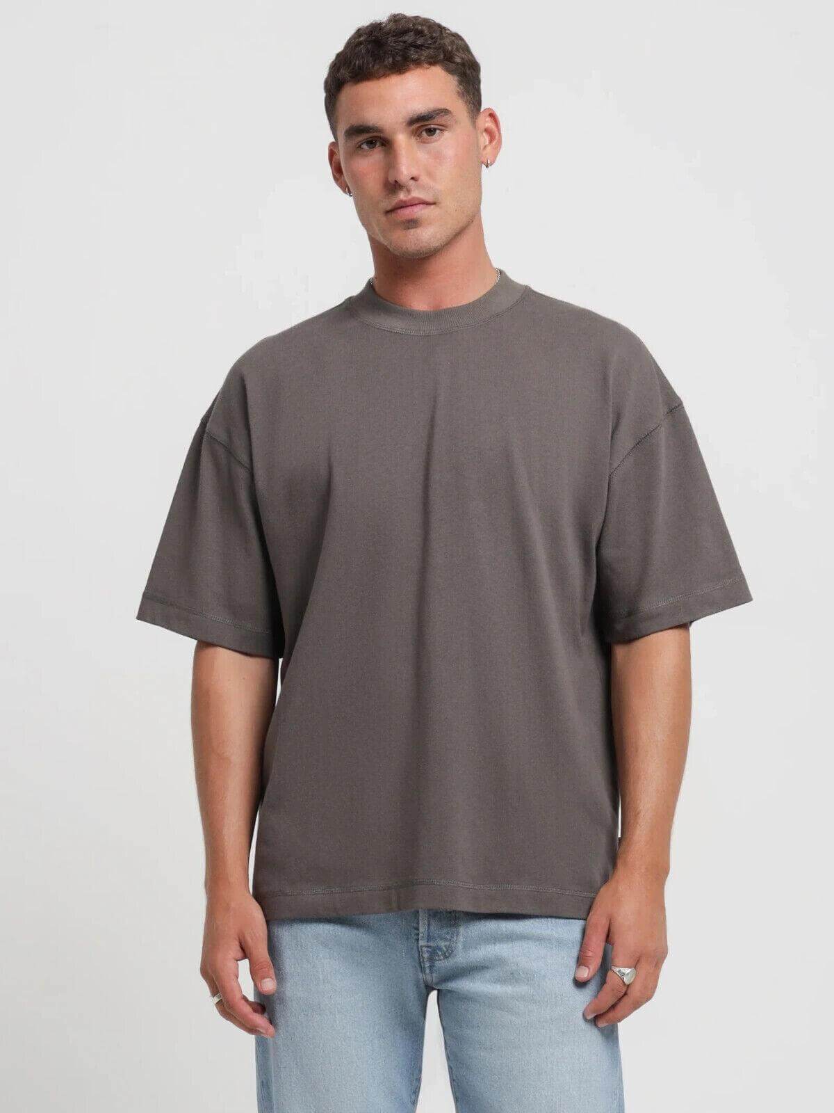 Weekend Cartel Classic T-Shirt in White Short sleeve crew neckline - Australian Empire Shop
