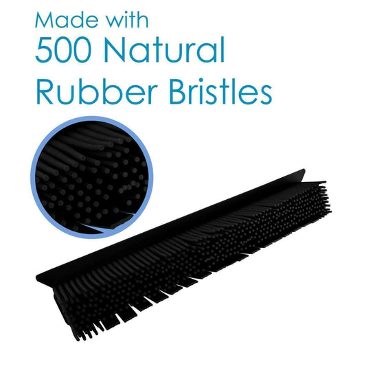 White Magic Natural Rubber Pet Hair Broom Remove Hair Scrubber Broom for CAT DOG - Australian Empire Shop