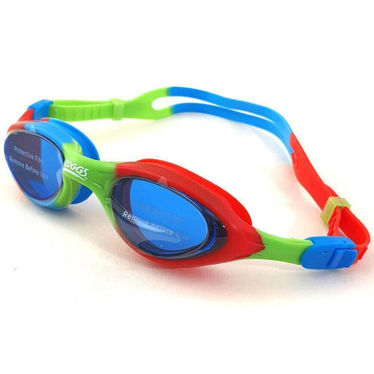 Zoggs Super Seal Junior In Green Multi For Swimming For Children 6-14 Years - Australian Empire Shop