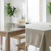 Clear PVC Tablecloth vs Fabric: Which is Better for Your Home?