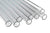 Clear plastic PVC pipes for industrial and agricultural use, durable and transparent tubing