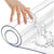 Clear PVC roll table cover with waterproof protection, ideal for tablecloth use