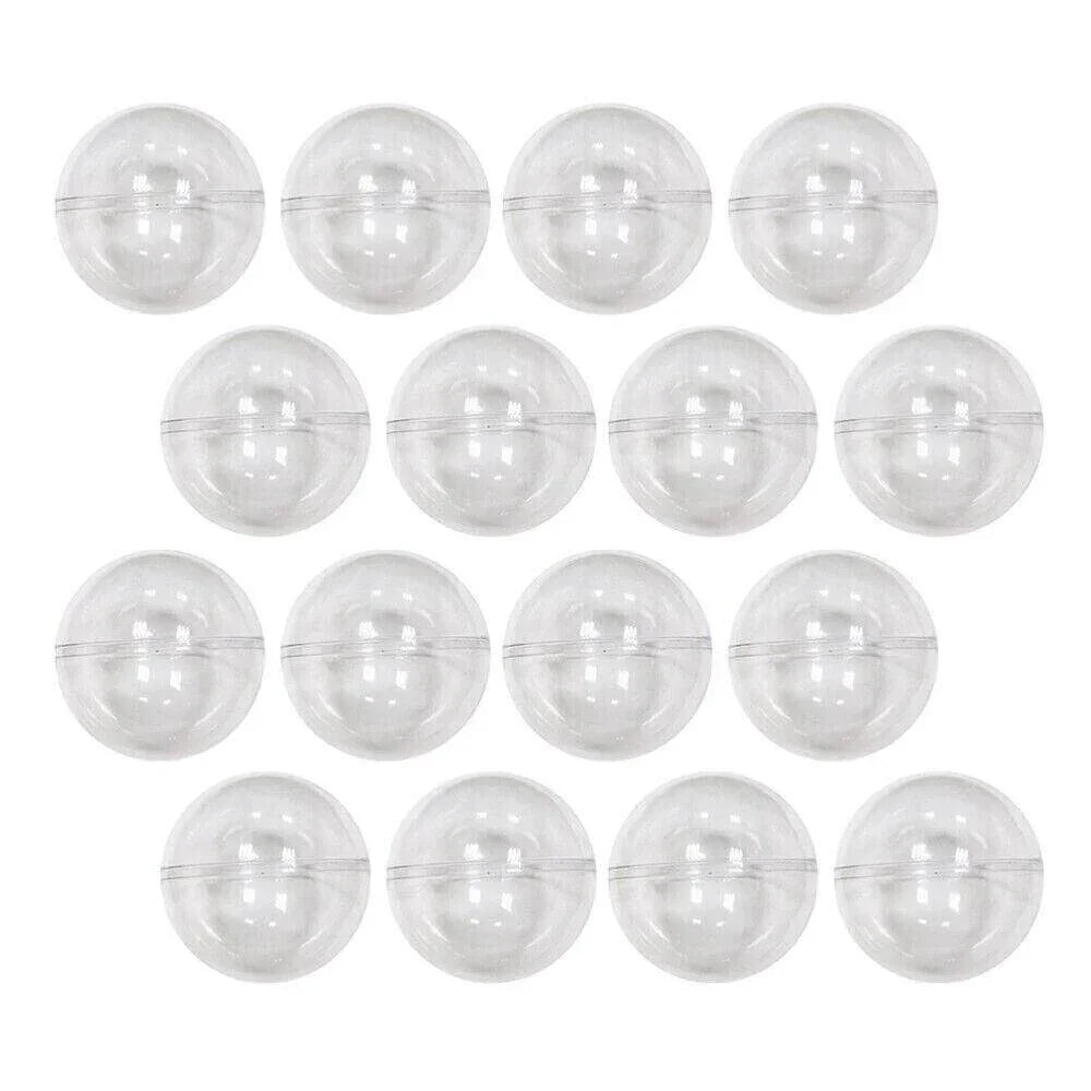 10X Balls clear plastic ball Clear Containers ORNAMENTS DECORATION ball 10CM - Australian Empire Shop