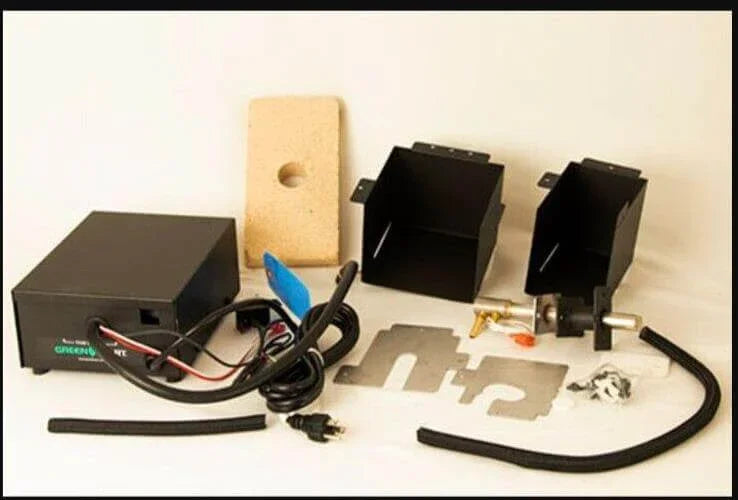 Tractor parts kit with wiring, hoses, and metal components for AGCO or EATON systems