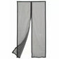 Pillar Products 160 x 200cm Black Magnetic Flyscreen Door Curtain - DC162MG