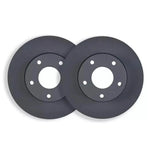 Pair of black tractor brake rotors for AGCO and EATON parts