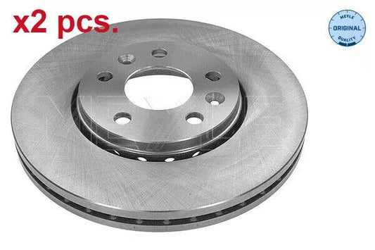 Meyle 615 521 0029 Brake Discs Pair FOR FIAT NISSAN OPEL RENAULT VAUXHALL