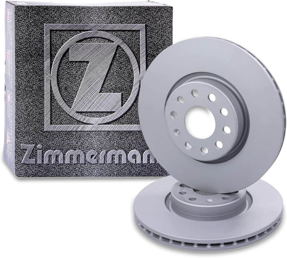 Zimmerman brake rotors with packaging, ideal for vehicle maintenance and repair