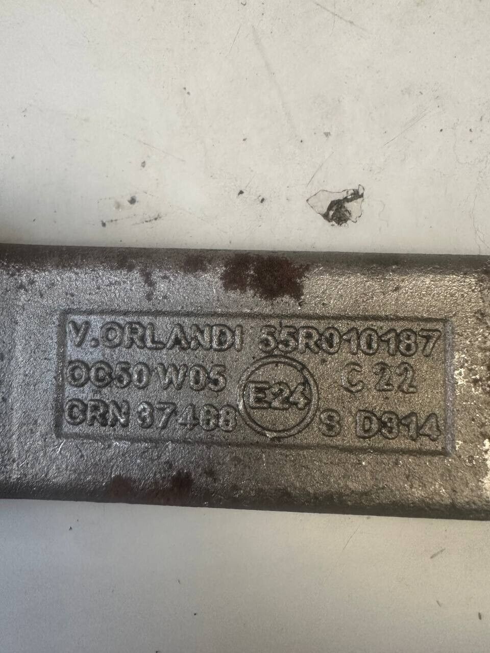 V-ORLANDI Weld-In Towing Eye 55r010187 (old Stock)