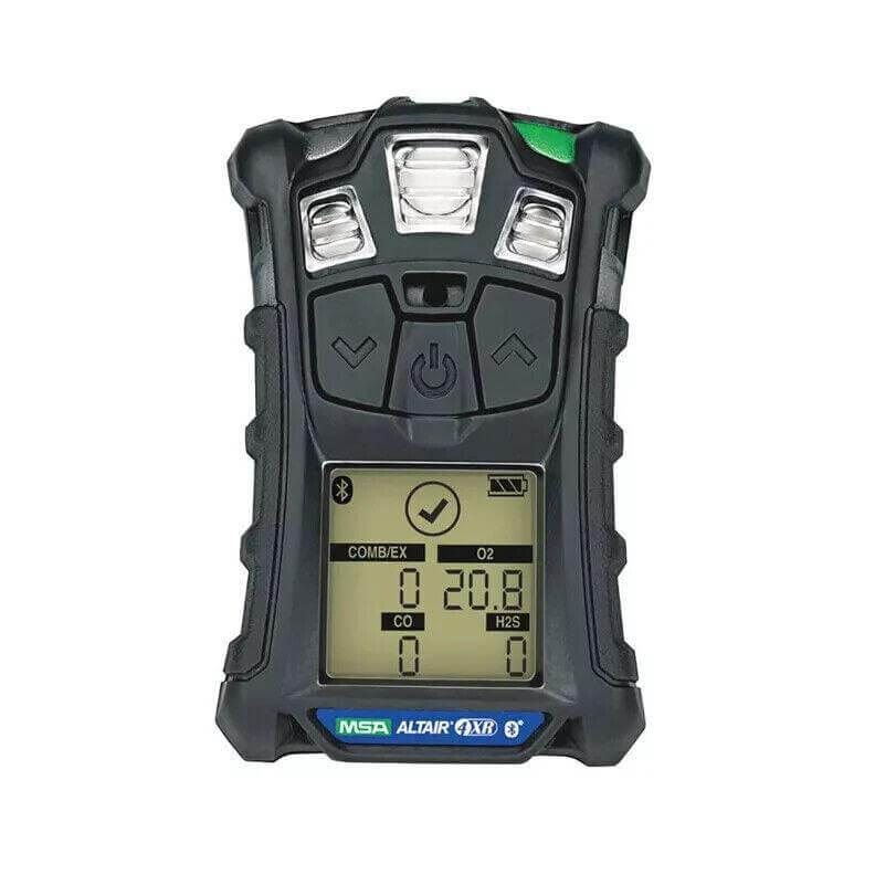 MSA Altair 4XR gas detector with digital display and control buttons for safety monitoring