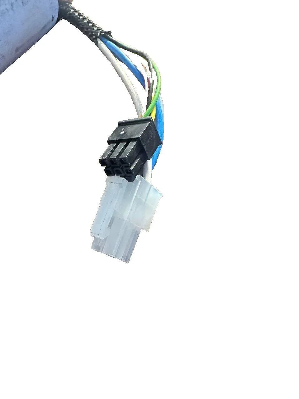 Tractor wiring harness with multi-colored cables and connectors for AGCO or EATON parts