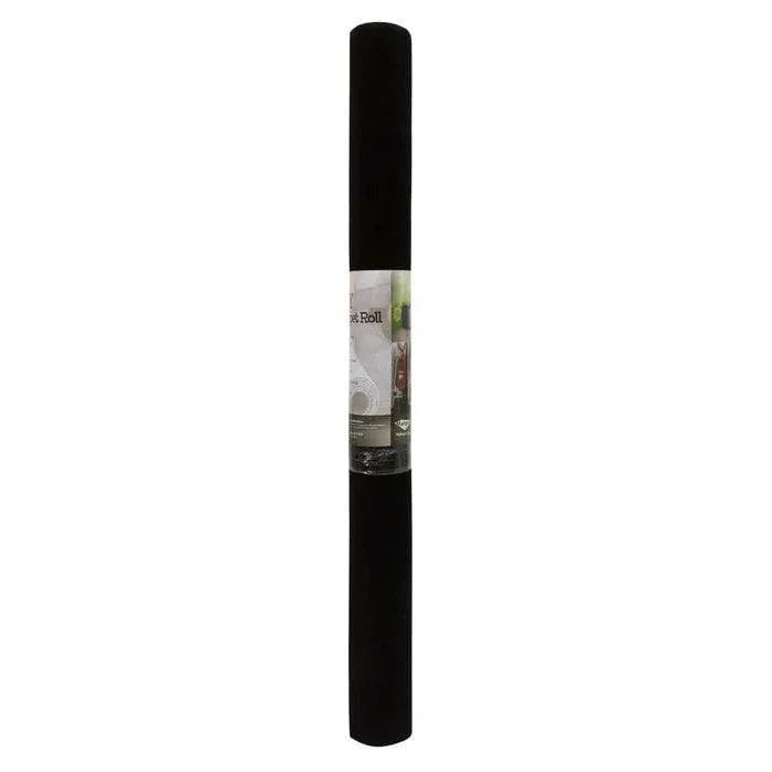 Black plastic PVC roll table cover for durable tablecloth use