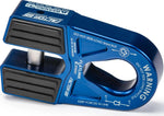 Blue Factor 55 Flatlink Expert shackle with warning labels, precision engineering, made in USA