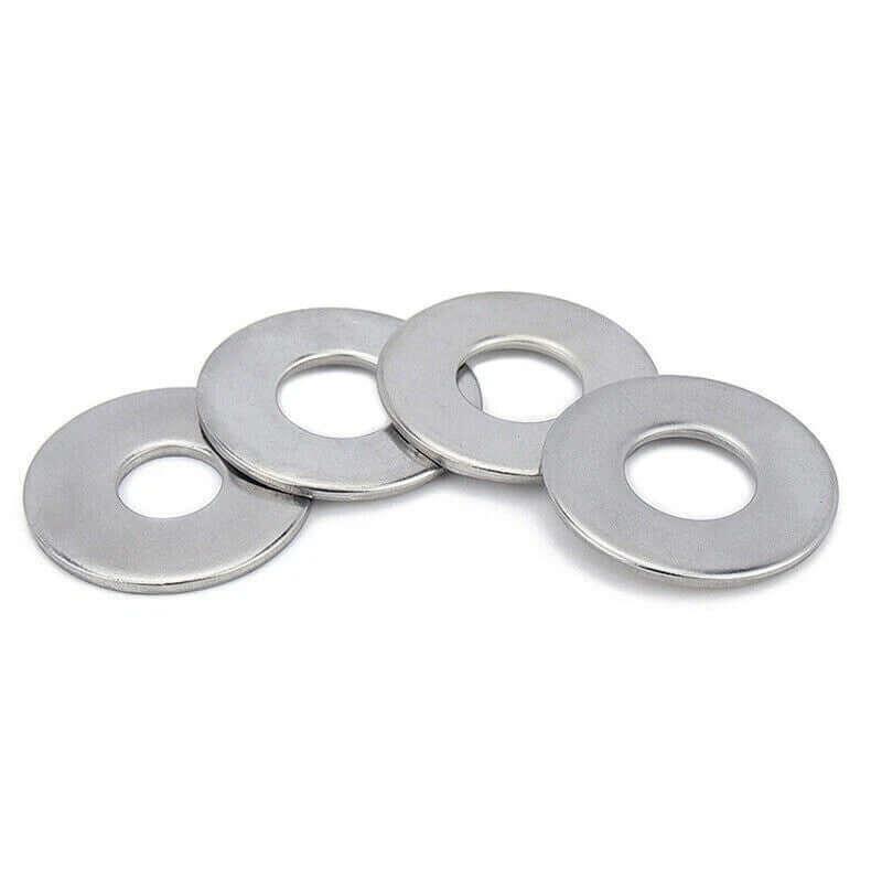 Stainless steel flat washers for tractor and truck parts, durable hardware fittings