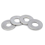Stainless steel flat washers for tractor and truck parts, durable hardware fittings