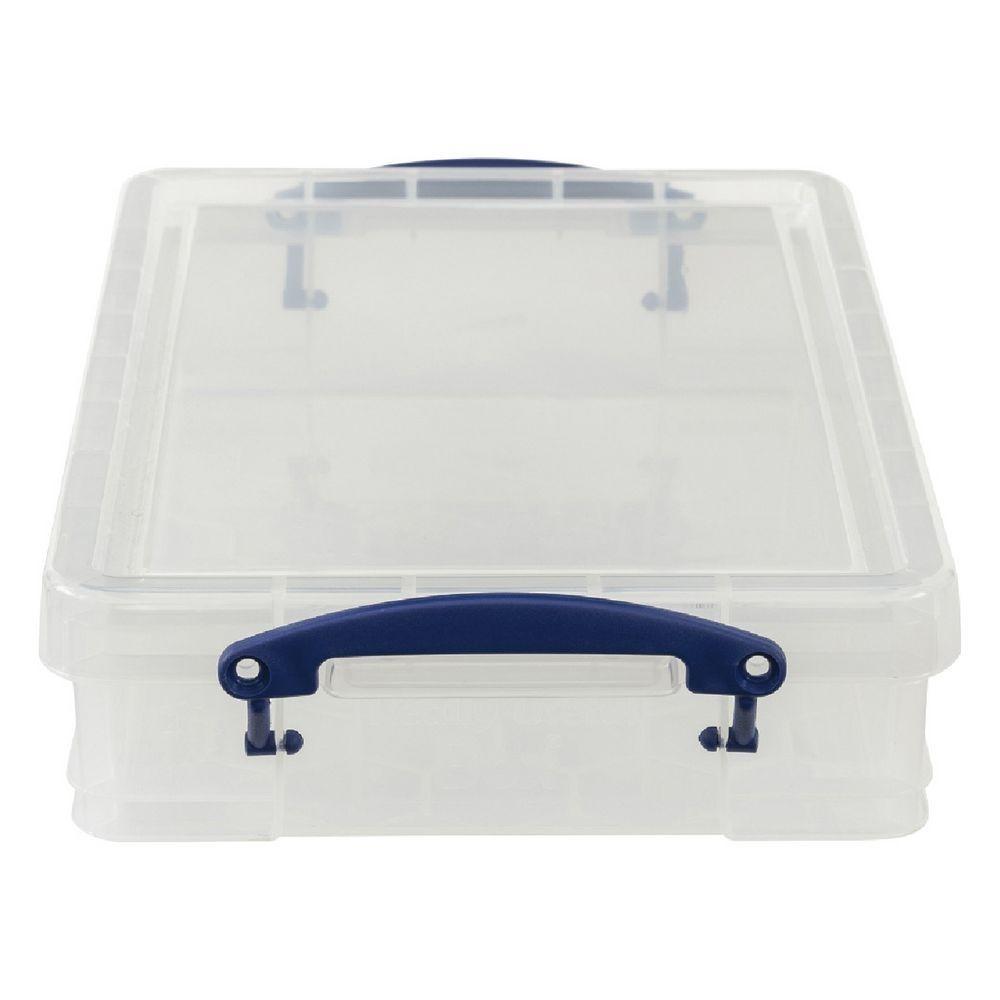 2 PACK Really Useful 10 Litre A3 Paper Storage Box Stackable Storage Box