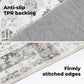 Marlow Floor Rug Vintage Short Pile Washable Carpet Soft Plush Non Slip 200x230