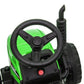 12V Kids Ride On Tractor Toy Electric Car Battery Kids Operated Toddlers - Green