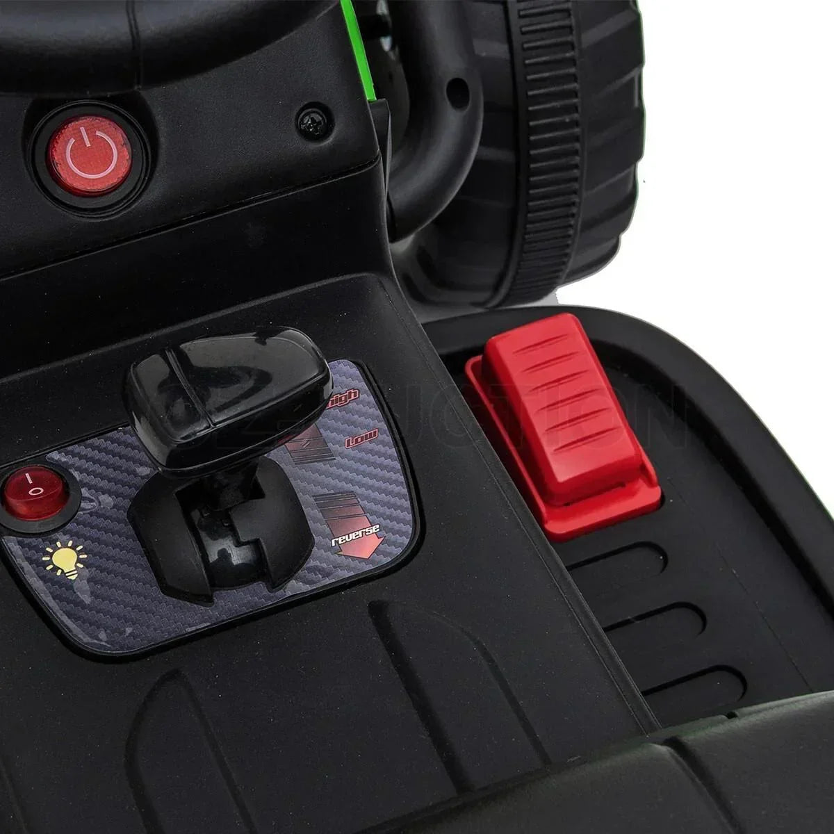 12V Kids Ride On Tractor Toy Electric Car Battery Kids Operated Toddlers - Green