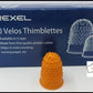 10 x Rexel Velos Rubber Size 00 Thimblettes Orange - In Stock