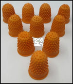 10 x Rexel Velos Rubber Size 00 Thimblettes Orange - In Stock