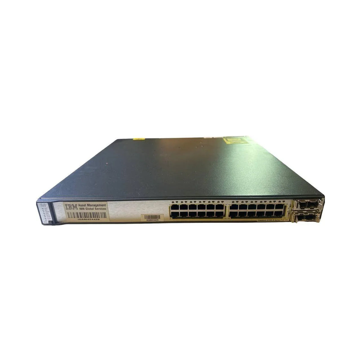 IBM network switch with multiple Ethernet ports for office phone systems and server connectivity