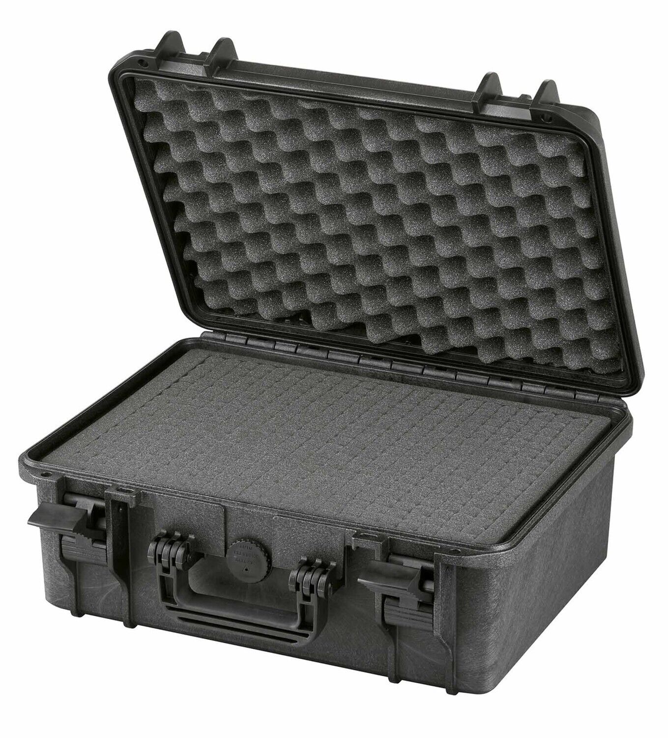 PPMAX MAX380H160S WATERPROOF CASE 380 X 270 X 160 MM WITH FOAM - BLACK