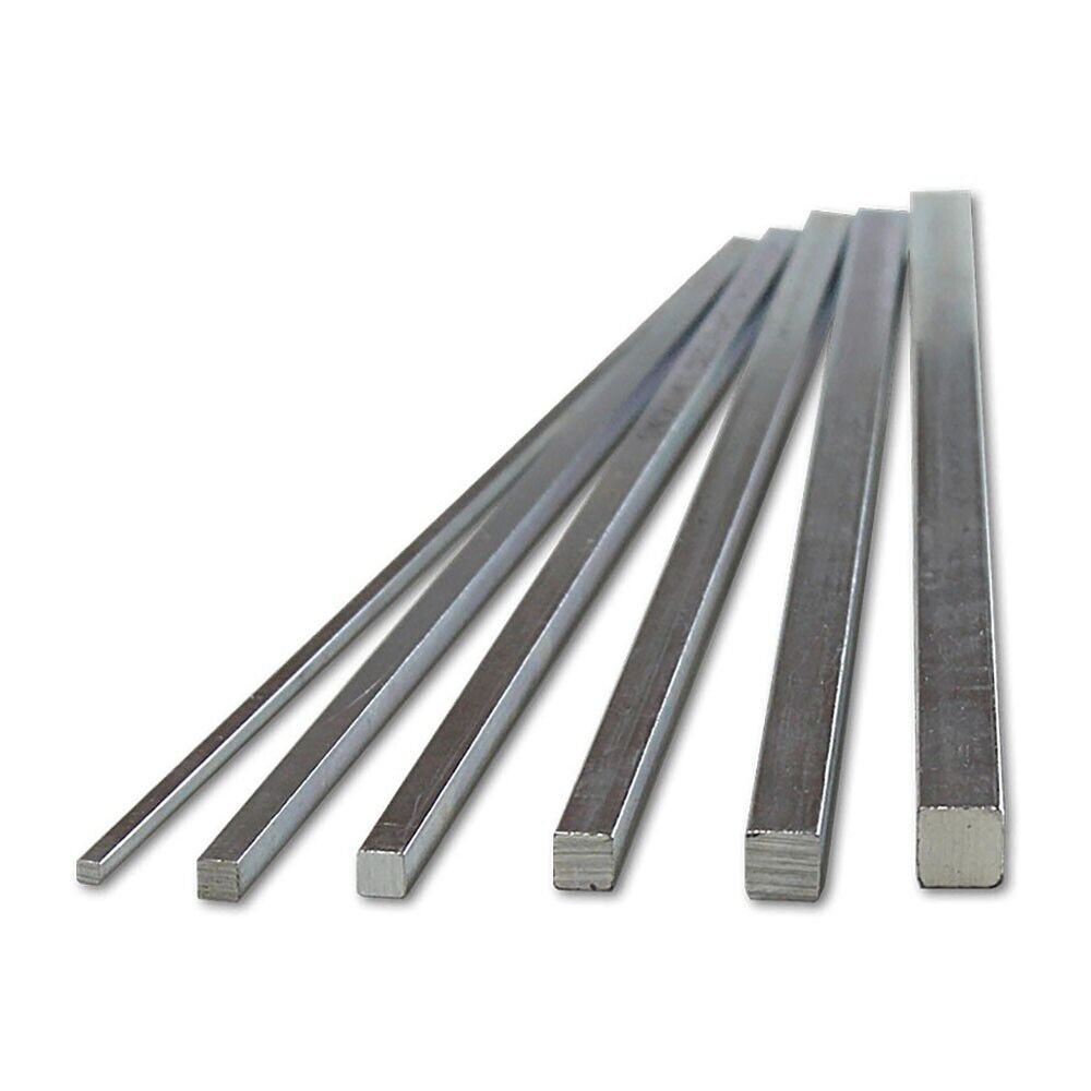 Engineering Key Steel Zinc Plated Steel Grade- Metric 328mm long 3mm up to 28mm