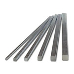 Square metal bars for industrial use, compatible with tractor and truck parts