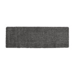 Gray textured rectangular mat for home or office use