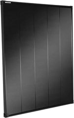 Black solar panel with sleek design for renewable energy solutions