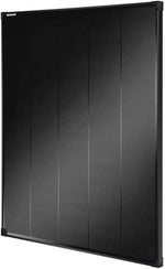 Black solar panel with sleek design for renewable energy solutions