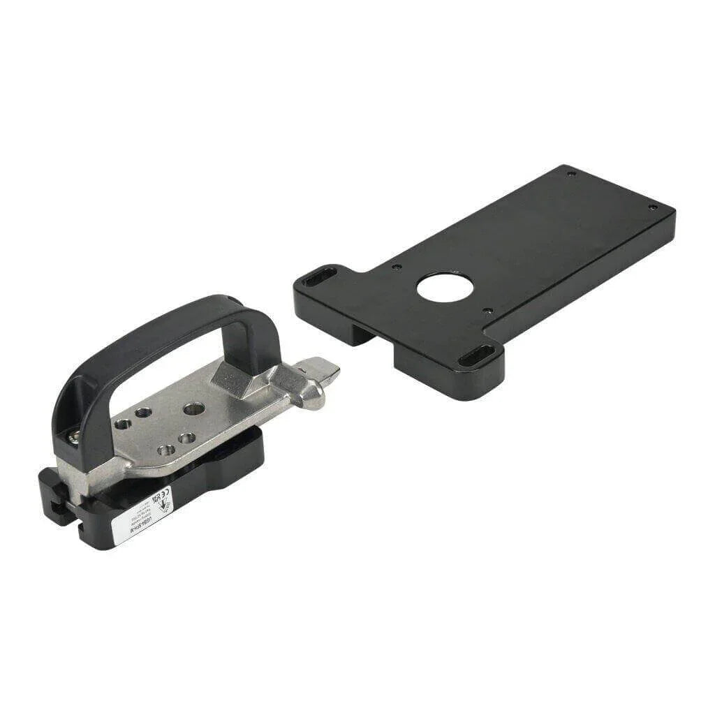 Black and silver tractor part with mounting holes and handle, compatible with AGCO and EATON systems