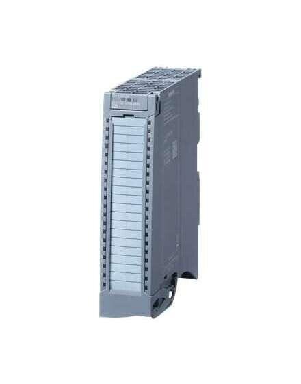 Industrial PLC module for automation systems, compact design with terminal connections