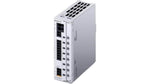 Industrial control module with ports and ventilation slots for automation systems
