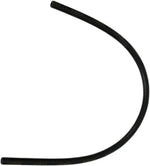 Black flexible hose for tractor or truck parts