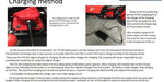 TTX-2W battery charger setup and charging instructions for safe use