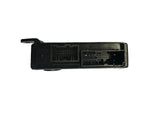 Black automotive electrical connector with dual ports for tractor or truck parts