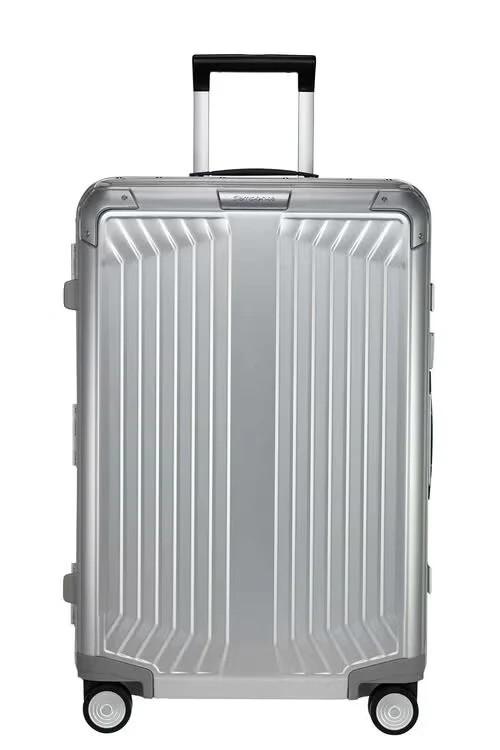 Samsonite Lite-Box ALU Medium 69cm Hardside Suitcase Aluminium 22706