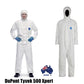 Dupont Tyvek 500 Xpert Hooded Protective Disposable Coverall White All Sizes