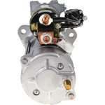 Tractor starter motor with copper terminals and mounting bolts, compatible with AGCO and EATON equipment