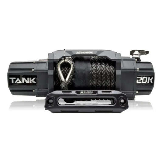 Carbon Offroad Tank 20000lb 4X4 Winch Kit | 12V IP68 | CW-TK20