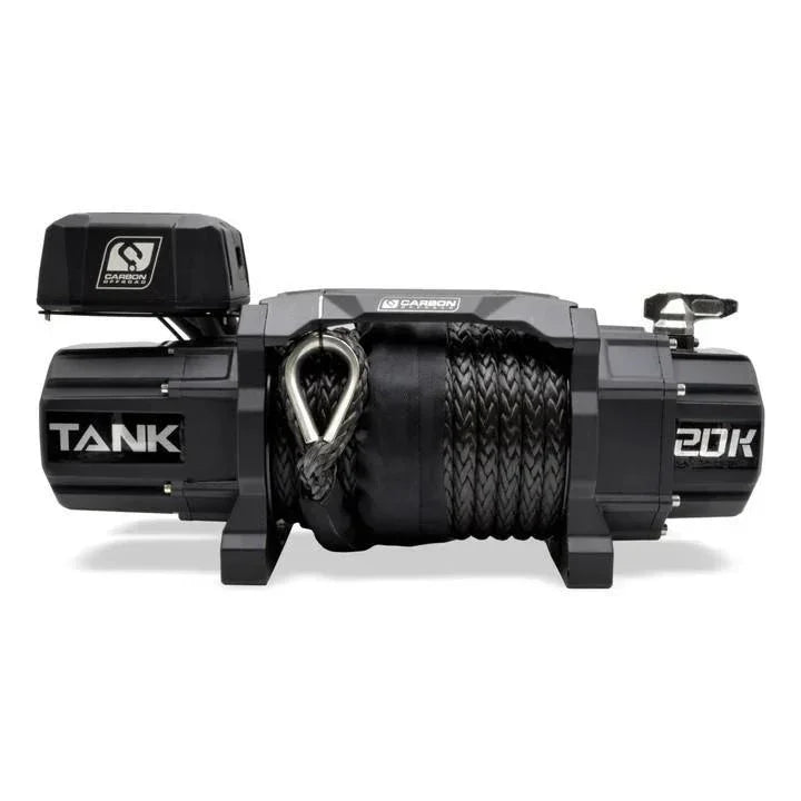 Carbon Offroad Tank 20000lb 4X4 Winch Kit | 12V IP68 | CW-TK20