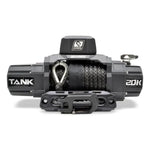 TANK 20K winch with synthetic rope and fairlead for off-road towing