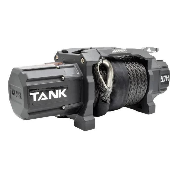 Carbon Offroad Tank 20000lb 4X4 Winch Kit | 12V IP68 | CW-TK20